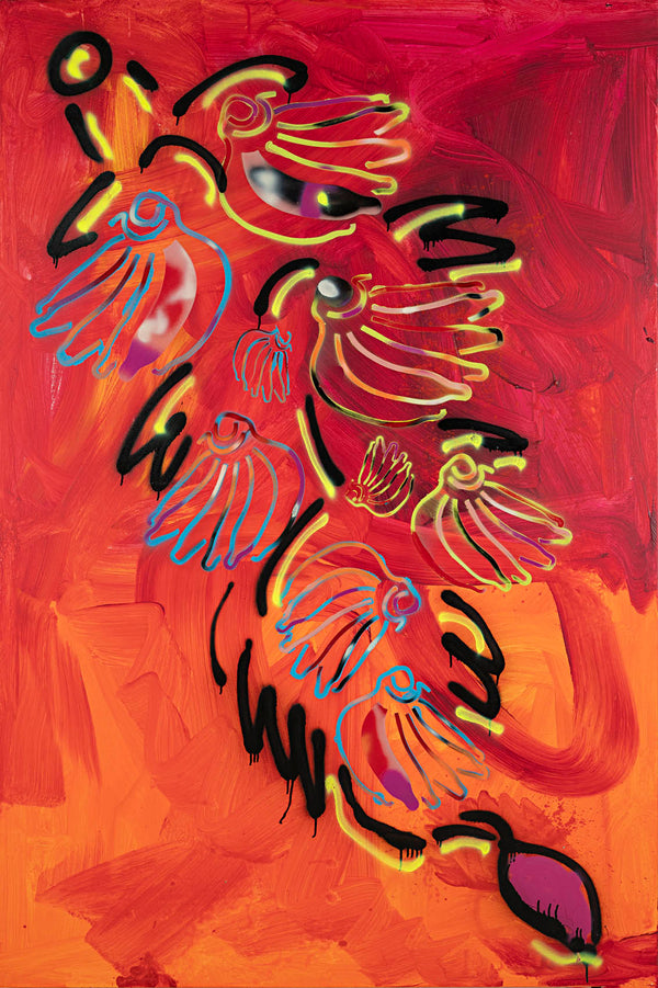 NEON YELLOW PLATANOS-Artwork #1