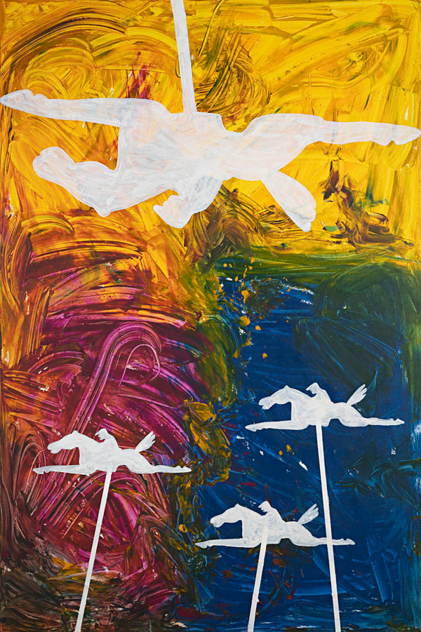 YELLOW & WHITE PICA- Artwork #4