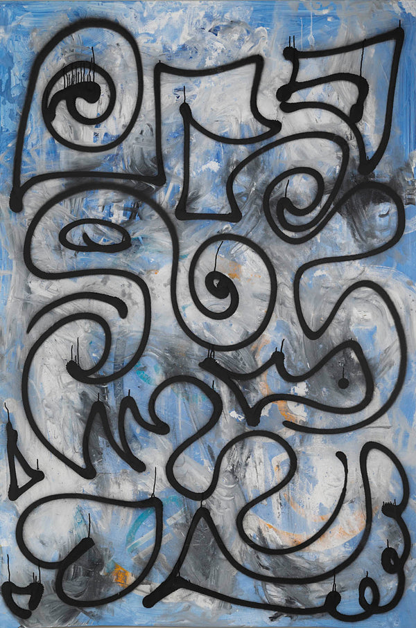 Doodle Blue -Artwork #25